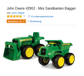 John Deere Spielzeug