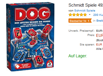 DOG Brettspiel günstig bei amazon