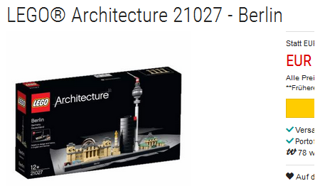 LEGO Schnäppchen