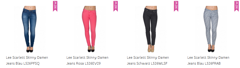 Lee Jeans für Frauen reduziert bestellen