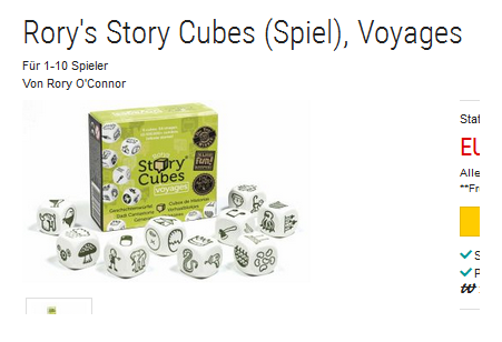 Rorys Story Cubes reduziert & versandkostenfrei