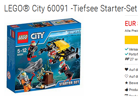 Tiefsee-Startset von LEGO City
