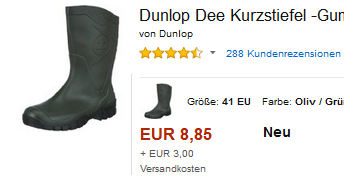 Dunlop Gummistiefel Dee