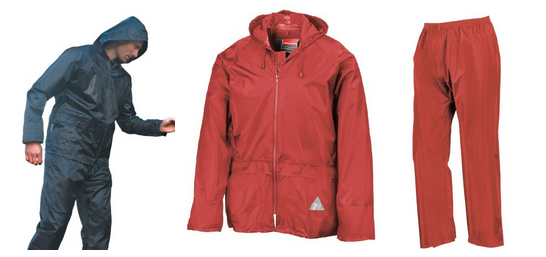 Outdoor Jacke & Hose, Regenanzug