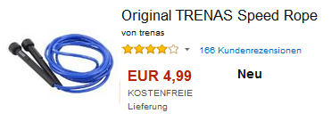TRENAS Speed Rope billig & versandkostenfrei