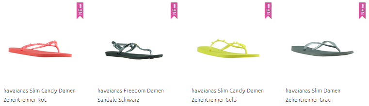 havaianas Zehentrenner für Frauen reduziert
