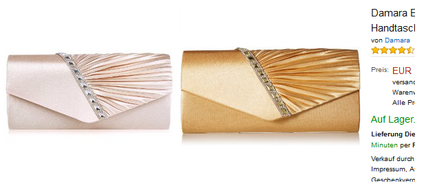 Damara Handtasche, Abendtasche & Clutch