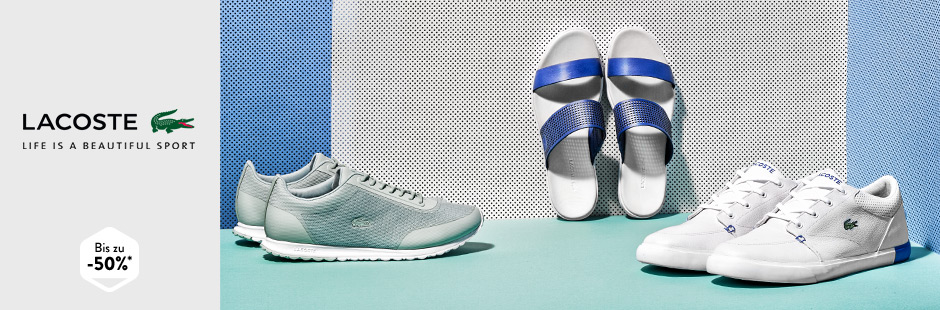 Schuhe von LACOSTE reduziert bei Brands4Friends