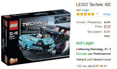 Lego Technic 42050 billig & reduziert