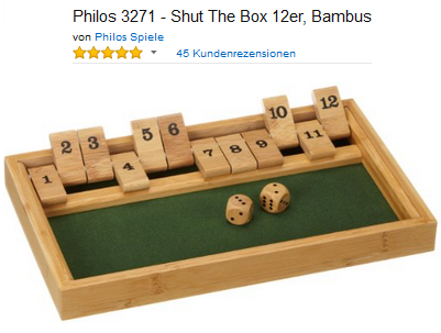 Shut The Box 12er von Philos billig bestellen