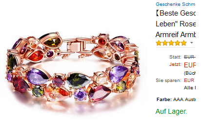 Wunderbares Leben Armband von Pauline & Morgen