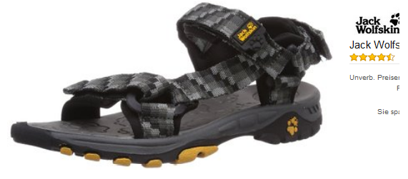 Seven Seas Sandalen von Jack Wolfskin für Kinder 