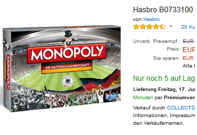 Nationalmannschaft Deutschland Monopoly