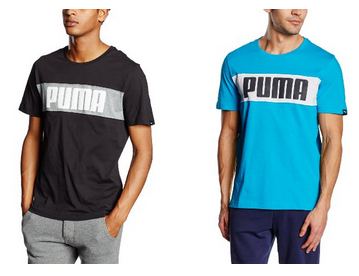 PUMA T-Shirt Power Block billig bei Amazon