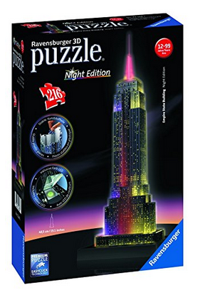Ravensburger 3D-Puzzle Empire State Building Night Edition