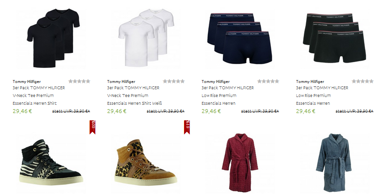 Tommy Hilfiger reduziert & versandkostenfrei bei Outlet46