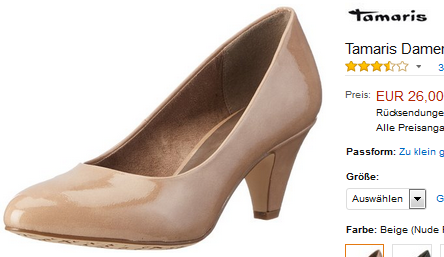 schicke Pumps von Tamaris 22416 billig