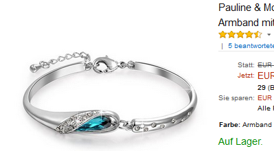 Aschenputtel-Armband von Pauline & Morgen