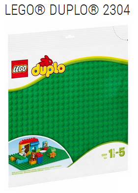 duplo-Bauplatte 2304 - groß & grün nur 14,99 Euro
