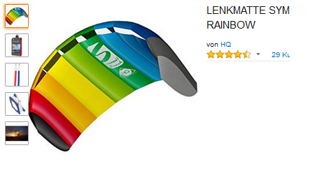 Flugdrache & Lenkmatte Symphony Beach für 22,99 Euro