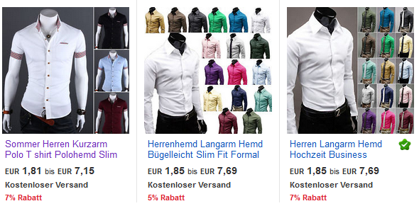 Herrenhemden extrem billig &  versandkostenfrei bei ebay