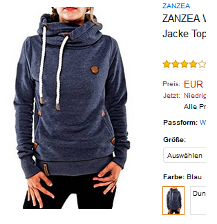 warmer, moderner Damenpullover für Winter von ZANZEA