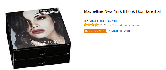 Maybelline Beauty-Box Bare it all
