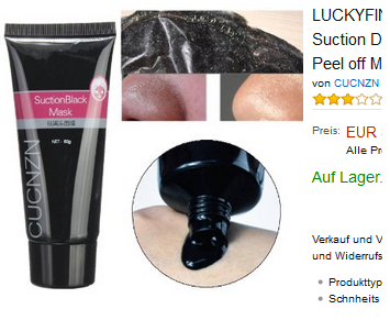 Mitesser-Entferner & Gesichtsmaske von Luckyfine und CUCNZN
