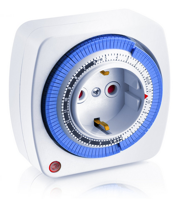 Zeitschaltuhr für Steckdose, 24 Stunden von Arendo