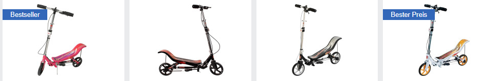 idealo.de-Screenshot zu Space Scooter X580