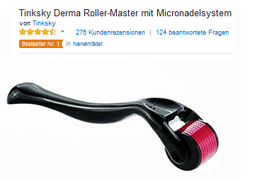 Derma Roller-Master für bessere Hautstruktur