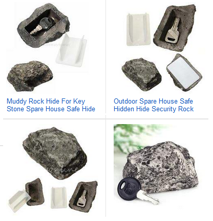 Stein-Schlüssel-Sicherheitsversteck für Haus & Garten, billig bei ebay