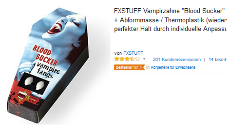 Vampirezähne günstig bestellen - Blood Suckers