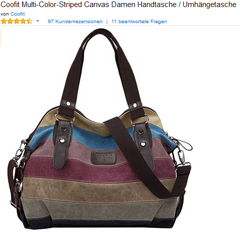 Handtasche & Umhängetasche von Coofit