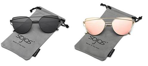 SojoS Sonnenbrille für Frauen, sehr stylisch