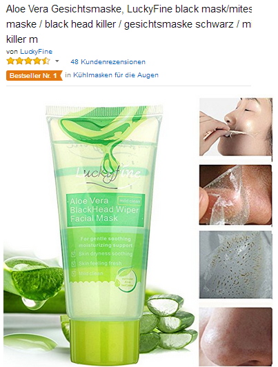 Aloe Vera Gesichtsmaske