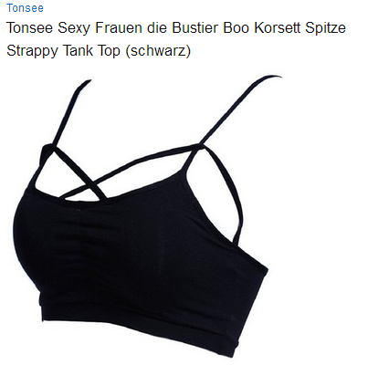 BH, Bustier und Minitanktop nur 1,99 Euro + 1,20 Euro