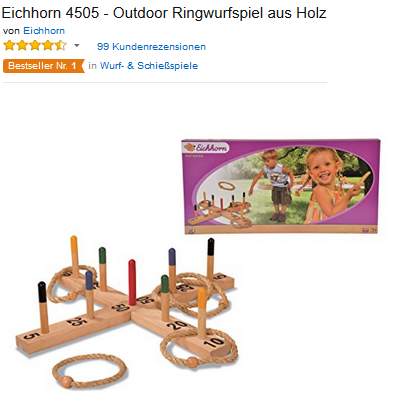 Wurfspiel & Trinkspiel für Freunde & Familie