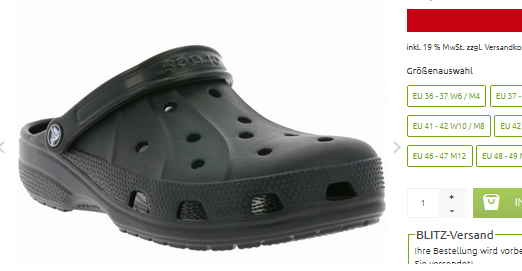 crocs Ralen günstig, versandkostenfrei bestellen