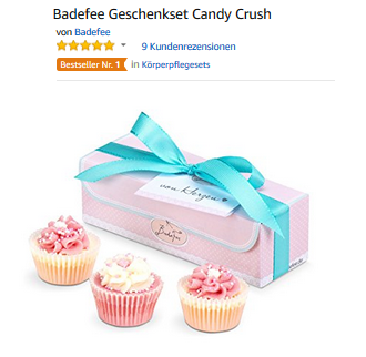 Candy Crush Geschenkset von Badefee