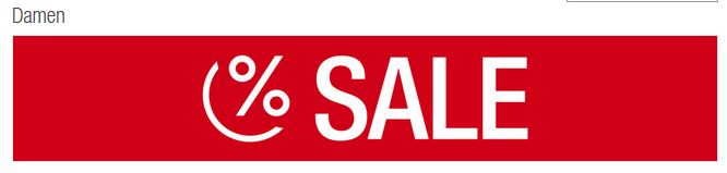 Damensale bei Galeria Kaufhof