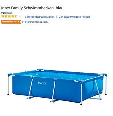 Family Schwimmbecken von Intex