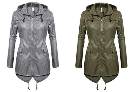 Meaneor Regenjacke für Frauen