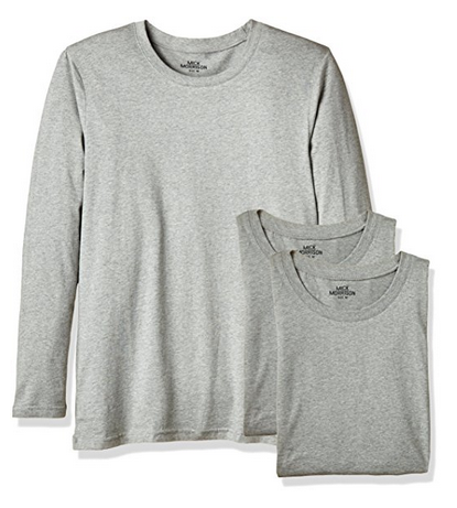 Mick Morrison Dreierpack Langarmshirt