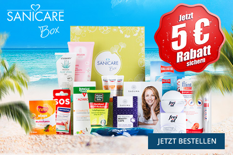 Sanicare Box mit Gutschein-Rabatt bestellen