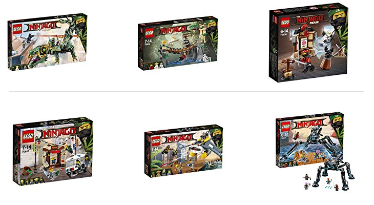 LEGO Sets vom Ninjago Movie