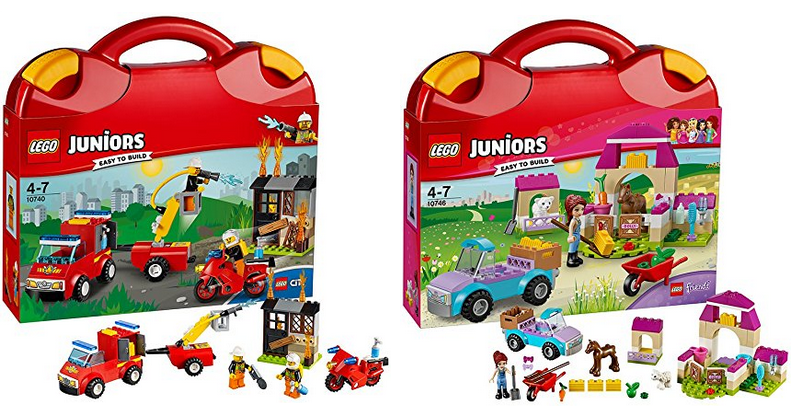 LEGO Spielkoffer Juniors für Mädchen & Jungen