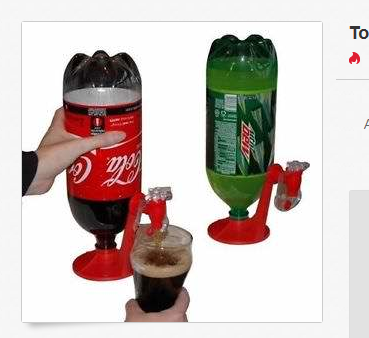 Wasserspender-Gadget für Pfandflaschen