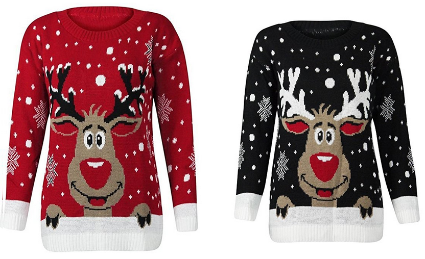 Rudolph Rotnase Pullover für Weihnachten & Advent