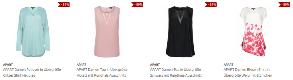 APART-Kleidung bei Outlet46